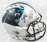 Luke Kuechly Signed Carolina Panthers F/S Speed Authentic Helmet HOF- Beckett W