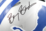 Barry Sanders Signed Detroit Lions F/S 83-02 Speed Authentic Helmet - Beckett W