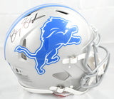 Barry Sanders Signed Detroit Lions F/S 17-23 Speed Authentic Helmet - Beckett W
