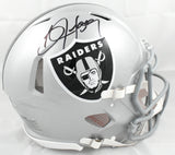 Bo Jackson Autographed Raiders F/S Speed Authentic Helmet - Beckett W Hologram