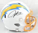 LaDainian Tomlinson Autographed Chargers F/S Speed Helmet - Beckett W Hologram