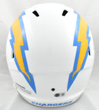 LaDainian Tomlinson Autographed Chargers F/S Speed Helmet - Beckett W Hologram