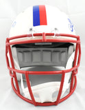 Rob Gronkowski Autographed New England Patriots F/S Retro Speed Helmet Beckett W