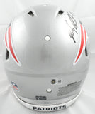 Rob Gronkowski Signed New England Patriots F/S Speed Authentic Helmet Beckett W
