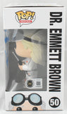 Christopher Lloyd Autographed Back to the Future Funko Pop #50 - Beckett W Holo