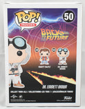 Christopher Lloyd Autographed Back to the Future Funko Pop #50 - Beckett W Holo