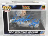 Christopher Lloyd Autographed Back to the Future Funko Pop Rides #133 -Beckett W
