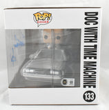 Christopher Lloyd Autographed Back to the Future Funko Pop Rides #133 -Beckett W