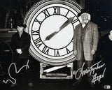 Christopher Lloyd Michael J. Fox Autographed Back to the Future 16x20 Beckett #1