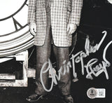 Christopher Lloyd Michael J. Fox Signed Back to the Future 11x14 Photo Beckett 2
