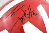 T.J. Watt Autographed Wisconsin Badgers F/S Helmet - JSA W