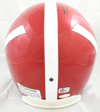 T.J. Watt Autographed Wisconsin Badgers F/S Helmet - JSA W