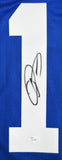 Odell Beckham Jr. Autographed Blue Pro Style Jersey - JSA