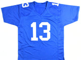 Odell Beckham Jr. Autographed Blue Pro Style Jersey - JSA