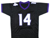 Kyle Hamilton Autographed Black Pro Style Jersey - JSA W Holo