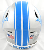 Jameson Williams Autographed Detroit Lions F/S Speedflex Helmet - Beckett Holo