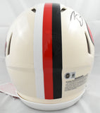 Brock Purdy Autographed 49ers F/S Retro Speed Authentic Helmet - Beckett W Holo