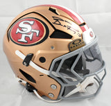 Brock Purdy Autographed San Francisco 49ers F/S Axiom Helmet - Beckett W Holo