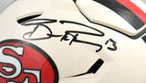 Brock Purdy Autographed San Francisco 49ers F/S Retro Speedflex Helmet-Beckett W