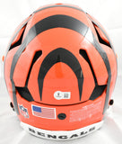 Ja'Marr Chase Autographed Cincinnati Bengals F/S Axiom Helmet - Beckett Holo
