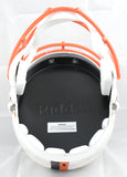 Ja'Marr Chase Autographed Cincinnati Bengals F/S Retro Speed Helmet-Beckett Holo