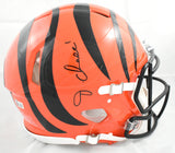 Ja'Marr Chase Autographed Cincinnati Bengals F/S Speed Authentic Helmet- Beckett