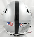 Brock Bowers Autographed Las Vegas Raiders F/S Speedflex Helmet - Beckett W Holo