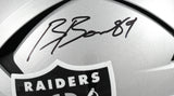 Brock Bowers Autographed Las Vegas Raiders F/S Axiom Helmet - Beckett W Holo