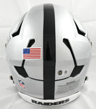 Brock Bowers Autographed Las Vegas Raiders F/S Axiom Helmet - Beckett W Holo