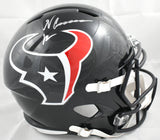 Nico Collins Autographed Houston Texans F/S Speed Helmet - Beckett W Hologram