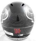 Kayshon Boutte Autographed Houston Texans F/S Speed Helmet - Beckett W Hologram