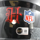 Kayshon Boutte Autographed Houston Texans F/S Speed Authentic Helmet- Beckett W