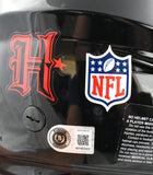 Kayshon Boutte Autographed Houston Texans F/S Speedflex Helmet - Beckett W Holo