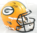 Matthew Golden Signed Green Bay Packers F/S Speed Authentic Helmet - Beckett W