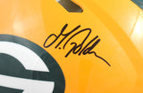 Matthew Golden Signed Green Bay Packers F/S Speed Authentic Helmet - Beckett W
