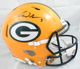Christian Watson Signed Green Bay Packers F/S Speed Authentic Helmet - Beckett W