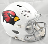 Tyler Allgeier Autographed Arizona Cardinals F/S Speed Helmet - Beckett W Holo