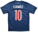 Ousmane Dembélé Signed Paris-Saint Germain Home Soccer Jersey #10 - Beckett *M