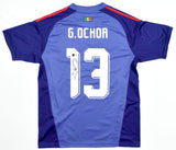 Guillermo Ochoa Autographed Mexico Home Soccer Jersey #13 - Beckett *M
