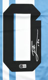 Lionel Messi Autographed Argentina Home Soccer Jersey #10 - Beckett *L