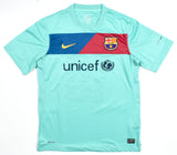 Lionel Messi Autographed Barcelona Green Frost Soccer Jersey #10 - Beckett *L