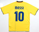 Lionel Messi Autographed Barcelona Yellow Soccer Jersey #10 - Beckett *L