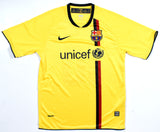 Lionel Messi Autographed Barcelona Yellow Soccer Jersey #10 - Beckett *L