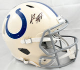 Keenan Allen Autographed Indianapolis Colts F/S Retro Speed Helmet - JSA W