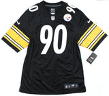 T.J. Watt Autographed Pittsburgh Steelers Nike Game Jersey - Beckett W Holo *L