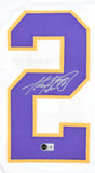 Adrian Peterson Autographed White Pro Style Jersey - Beckett W Hologram