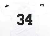 Bo Jackson Autographed White Pro Style Jersey - Beckett W Hologram