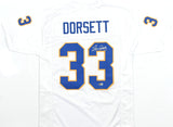 Tony Dorsett Autographed White College Style Jersey - Beckett W Hologram