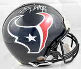 J.J. Watt Autographed Houston Texans F/S VSR4 Authentic Helmet - JSA W