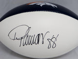 Demaryius Thomas Autographed Denver Broncos Collectors Logo Football- JSA W Auth